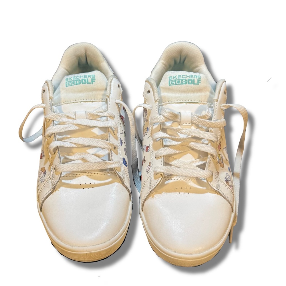Skechers Go Golf Drive 4 “Dogs at Play” spike less golf shoes